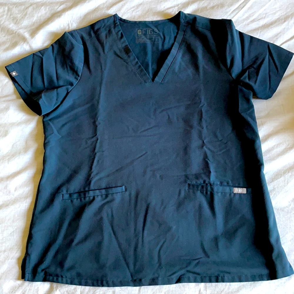 Figs Large Dark Harbor 3-pocket Casma top